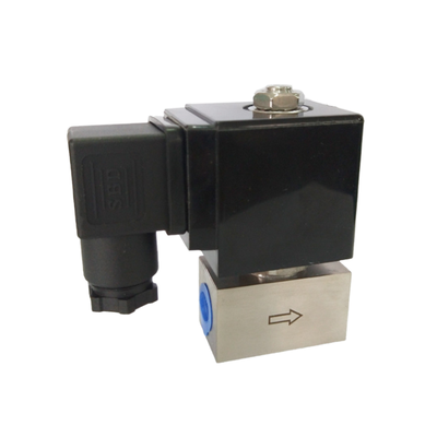 24VDC Pneumatic Solenoid Valve SH-015ES Stainless Steel 304 Chất liệu cơ thể 1/4 3/8 Port Size 1.2mm Kích thước lỗ