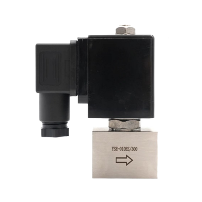 SH-15ES PTFE vật liệu niêm phong 2 cách đóng bình thường 15mm Khung kích thước 1/2 Cổng kích thước Pneumatic Solenoid Valve 6 đến 160 Bar 220VAC