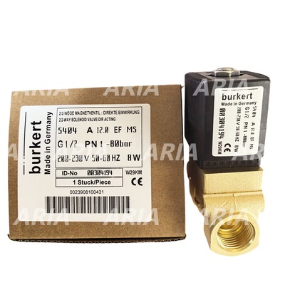 G3 8 Port Connection Burkert Solenoid Valve Xây dựng bền phù hợp cho lâu dài trong hệ thống tự động hóa công nghiệp
