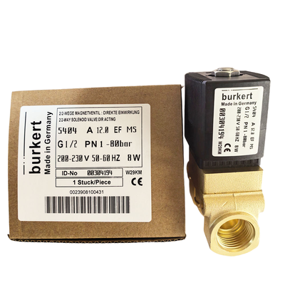 G3 8 Port Connection Burkert Solenoid Valve Xây dựng bền phù hợp cho lâu dài trong hệ thống tự động hóa công nghiệp