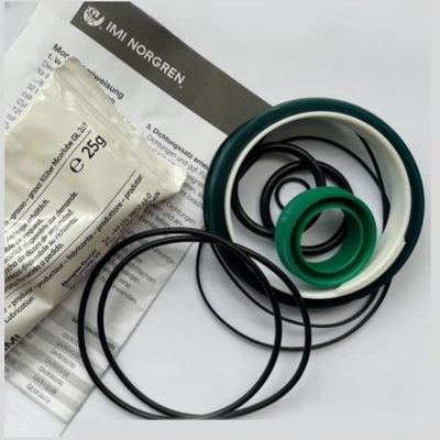 Norgren Công nghiệp khí nén xi lanh phụ kiện niêm phong QA/8040/00 Mặc chống đập kín bộ phận phù hợp cho 40mm Bore xi lanh giảm thời gian ngừng hoạt động của thiết bị lắp ráp tự động