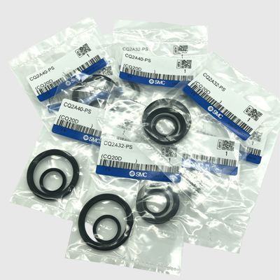SMC CQ2 Series 80mm Bore Compact Thin Cylinder Seal Kit with NBR Material for Pneumatic Cylinder Repair