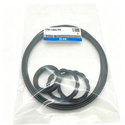Bộ sửa chữa xi lanh khí nén SMC CS1-200A-PS / CS2-200A-PS Các bộ phận làm kín có kích thước chính xác khắc phục rò rỉ khí ở thanh và piston cho bảo trì xi lanh ống thép