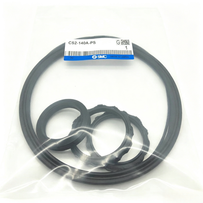 Bộ sửa chữa xi lanh khí nén SMC CS1-200A-PS / CS2-200A-PS Các bộ phận làm kín có kích thước chính xác khắc phục rò rỉ khí ở thanh và piston cho bảo trì xi lanh ống thép