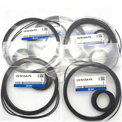 SMC CS1‑140A‑PS / CS2‑140A‑PS Overhaul Seal Kit Compatible With CS1 CS2 Large Bore Cylinder Wear Proof O Rings For Factory Automation Equipment Service