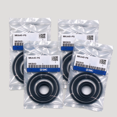 SMC MKB / MKA16-PS Bộ sửa chữa niêm phong xi lanh tròn tròn cho 16mm Bore MK Series Rotating Clamping Cylinder NBR Seal cho bảo trì thiết bị dồn khí