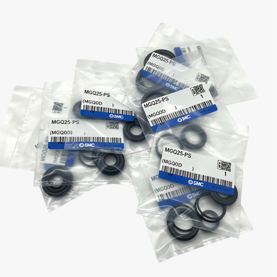 SMC MGQ25-PS Air Cylinder Service Kit Anti Leakage Rubber Seal Pack cho MGQ25 High Side Load Resistant Compact Guide Cylinder Nổi mới hệ thống khí nén