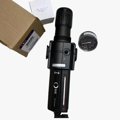 NORGREN B74G‑4AS‑995 B74G‑4AS‑SPCN60266 Bộ lọc‑điều chỉnh nhiệt độ thấp Excelon G1/2 Gioăng đặc biệt‑hỗn hợp Bát nhôm Điều chỉnh thanh T cho Hệ thống chuẩn bị khí nén ngoài trời Khí hậu lạnh