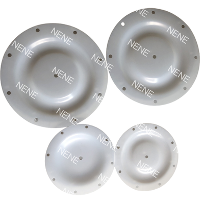 QBY80 QBY100 Phân kính 450MM đường kính bên ngoài 8 lỗ Bạch cầu dòng chảy lớn cho máy bơm chất lỏng ăn mòn