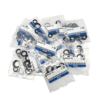 SMC MXQ6‐PS Bộ sửa chữa niêm phong cho MXQ Series 6Mm Bore Precision Air Slide Table NBR Piston Rod Seals O Ring Pack Anti Air Leakage Pneumatic Linear Actuator