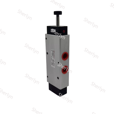 Van điều khiển khí nén 5/2 chiều G1/2 V63D513A-A212J, Van điện từ khí nén Solenoid đơn NORGREN V63