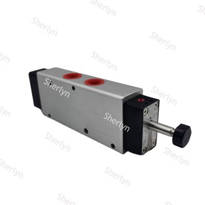 Van điều khiển khí nén 5/2 chiều G1/2 V63D513A-A212J, Van điện từ khí nén Solenoid đơn NORGREN V63