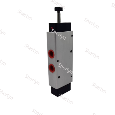 V63D517A-A218J Van từ Solenoid 5/2 chiều, Van Solenoid đơn điều khiển bằng khí nén dòng Norgren V63