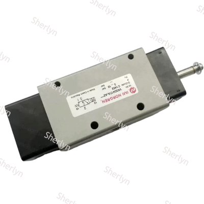 Van điện từ khí nén công nghiệp 5/2 chiều V63D513A-A213J, Van hồi lò xo 1 cuộn dây đơn NORGREN V63