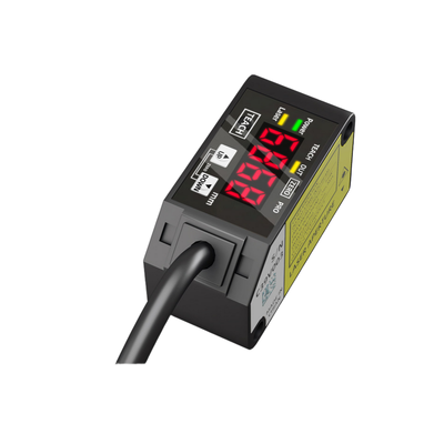 Bộ cảm biến dịch chuyển laser HG-C1100 100Mm Khoảng cách trung tâm ± 35Mm Phạm vi đo 70Um Lặp lại Ip67 12-24V Dc Npn Pnp Khả năng phát 0-5V 4-20Ma tín hiệu tương tự