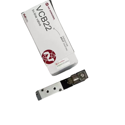 Van điện từ cổng mini M5 IMI Norgren VCB22A517D-C5213A 24VDC 5/2 Van định hướng khí nén cho kích thước nhỏ gọn điện tử chính xác với đèn báo LED