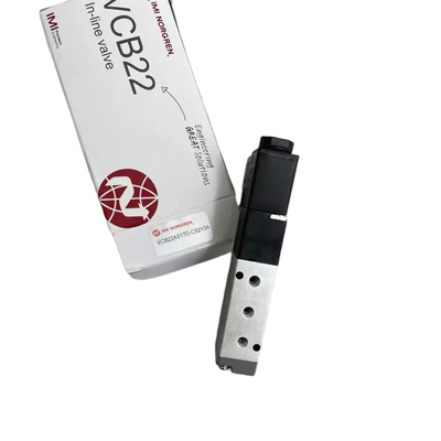 Van điện từ cổng mini M5 IMI Norgren VCB22A517D-C5213A 24VDC 5/2 Van định hướng khí nén cho kích thước nhỏ gọn điện tử chính xác với đèn báo LED
