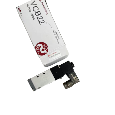 Van điện từ cổng mini M5 IMI Norgren VCB22A517D-C5213A 24VDC 5/2 Van định hướng khí nén cho kích thước nhỏ gọn điện tử chính xác với đèn báo LED