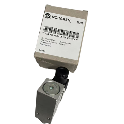 Công tắc áp suất chống cháy nổ 0,5 đến 8 bar IMI NORGREN 0880380 Ren G1/4 Công tắc khóa áp suất cho đường ống hóa chất