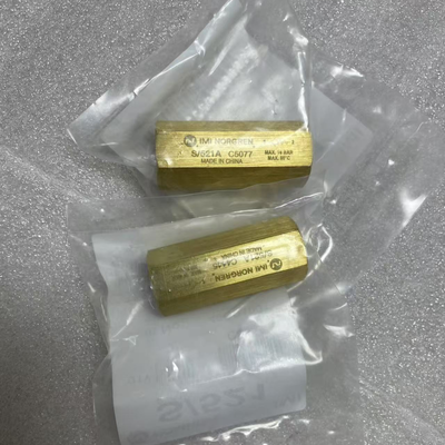 Van một chiều chịu tải nặng IMI Norgren S/521A Ren G1/4 Van kiểm tra khí nén bằng đồng cho mạch khí nén tự động hóa
