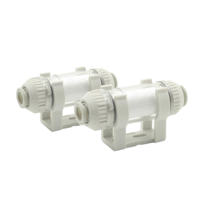 Bộ lọc hút SMC ZFC200-10 trọng lượng nhẹ, thân bảo vệ chống hư hại do mảnh vụn cho van điện từ và thiết bị xử lý vật liệu hút chân không robot
