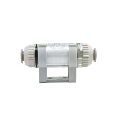 SMC ZFC100‑06 ZFC200‑06 Compact Vacuum Air Filter One‑Touch Quick Connect Fitting Cartridge‑Style Replaceable Filter Element With Anti‑Scatter Lock Mechanism For 6mm Pneumatic Tubing