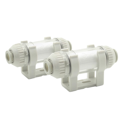 SMC ZFC200-08B Bộ lọc hút khí nén nối đẩy một chạm Dải hoạt động 100kPa-1.0MPa Thay thế bộ lọc không cần dụng cụ cho mạch phụ chân không gắp và đặt rô bốt