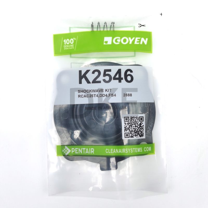 Goyen RCAC25 Bộ thiết bị mạc kiểu K2546 Series T4, DD4, FS4 Nitrile Material