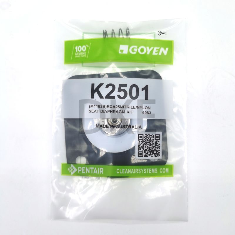 K2501 (M1183B) Goyen Pulse Valve Diaphragm CA25 RCA25 Valve Model DD, FS, MM, T Series