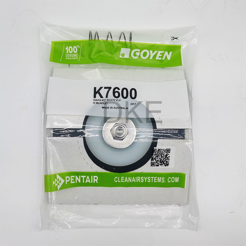 Bộ sửa diaphragm loại Goyen K7600 CA76 / RCA76 Kích thước 3" MM T Series Buna / Nylon