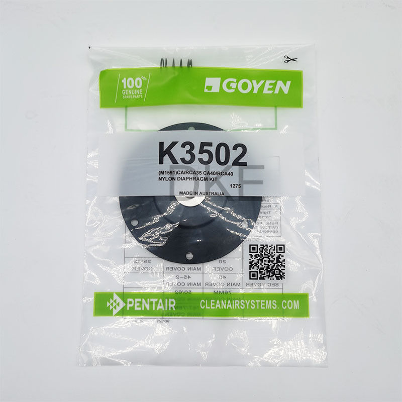 Bộ sửa diaphragm loại Goyen K3502 M1591 CA/RCA35TCA/RCA40DD MM,Buna
