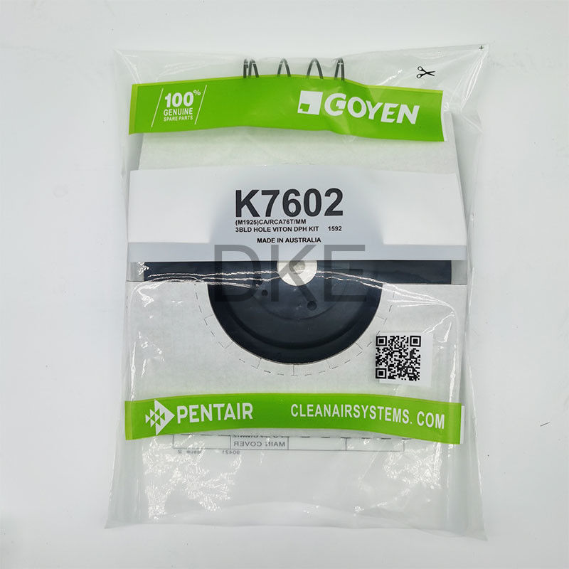 Bộ thu bụi Goyen T Series FKM /  Pulse Valve Diaphragm K7602 Kích thước 3" CA76/RCA76,MM