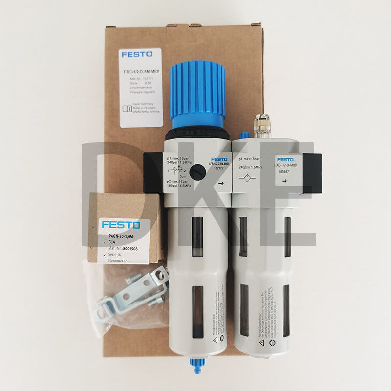 Festo Frc-D-5m-Midi-A điều chỉnh bộ lọc không khí 5μM tự động