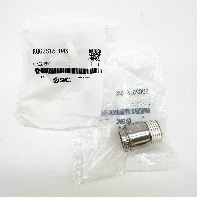 SMC KQG2S16-04S Một cảm ứng gắn 16 mm Tube Size Male R Thread