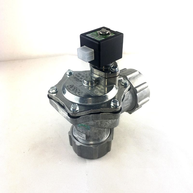 Ø1 1/2 Ứng dụng nén ASCO Diaphragm Pulse Jet Valves SCG353A065 Phi công tích hợp hai giai đoạn Ø1 1/2 Kích thước lỗ 52