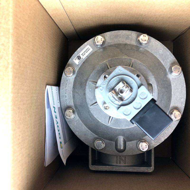 CA62T Pulse Jet Valve G2 1/2' GOYEN 62mm Aluminium Diecast Cơ thể áp suất 5-125 Psi