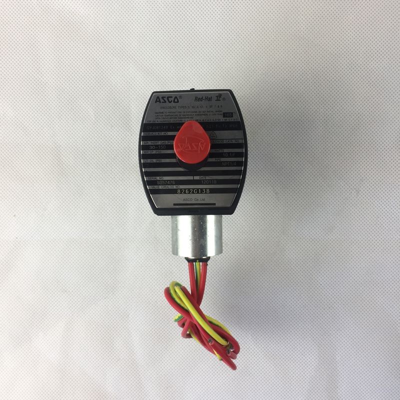 ASCO 8262G138 Dịch vụ chung 1/4 "Mở bình thường 2/2 Way Single Solenoid Valve