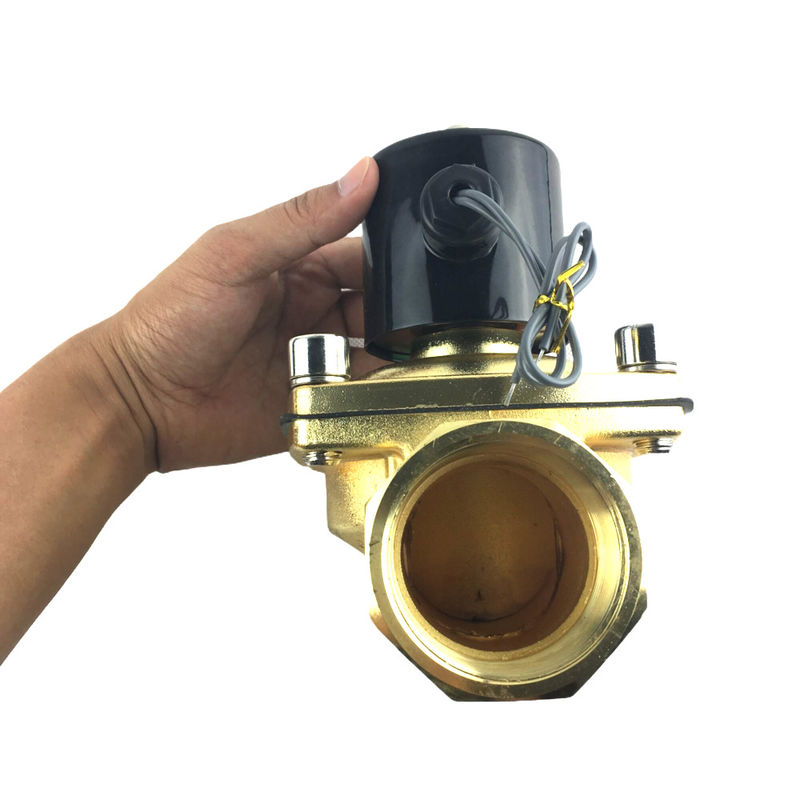 2W500-50 Solenoid Valve Control Water Vapor Switch 2 Inch Solenoid bình thường mở