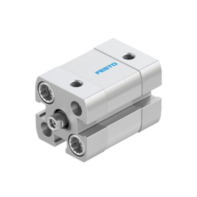 ADN-12-5-A-P-A Xi lanh khí nén Piston Dòng ADN tác động kép 20 mm Đột quỵ 12 mm Thanh hợp kim nhôm rèn