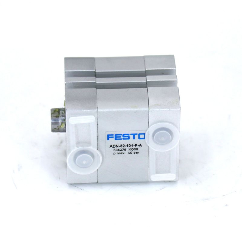 ADN-32-10-A-P-A FESTO Pneumatic Air Cylinder 536269 Stroke 10 mm Chuỗi piston đường kính 32 mm Sợi thanh piston M10x1.25