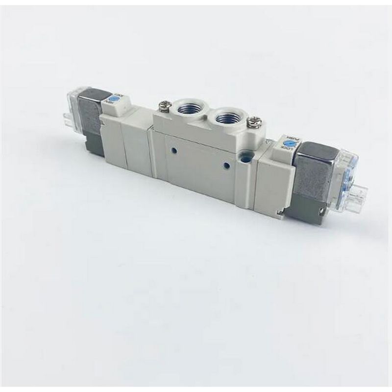 SMC SY5320-6LZD-C8 DC12V Solenoid Valve One-Touch Fitting 3 Position Closed Center Port Size ø8