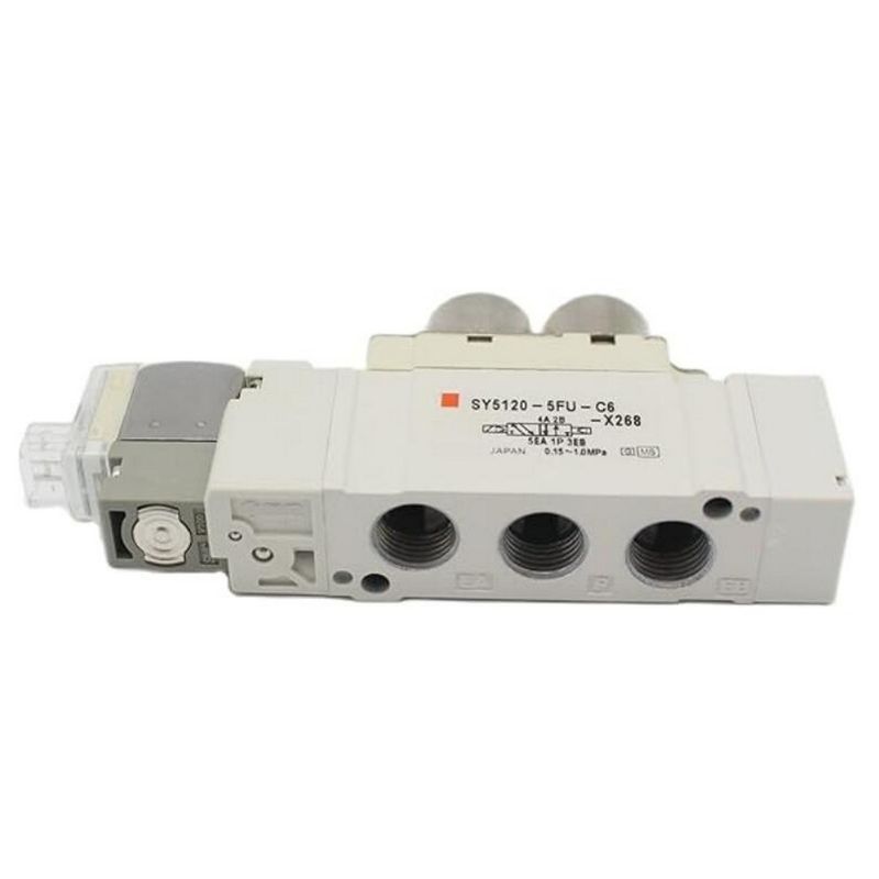 SY5320-5LZD-01 SMC Solenoid Valve 3 Position Closed Center DC24V Port Size 1/8