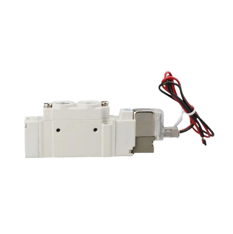 SMC SY3420-5LZD-C8 Van điện tử 3 vị trí Trung tâm xả DC24V Kích thước cổng Ø8