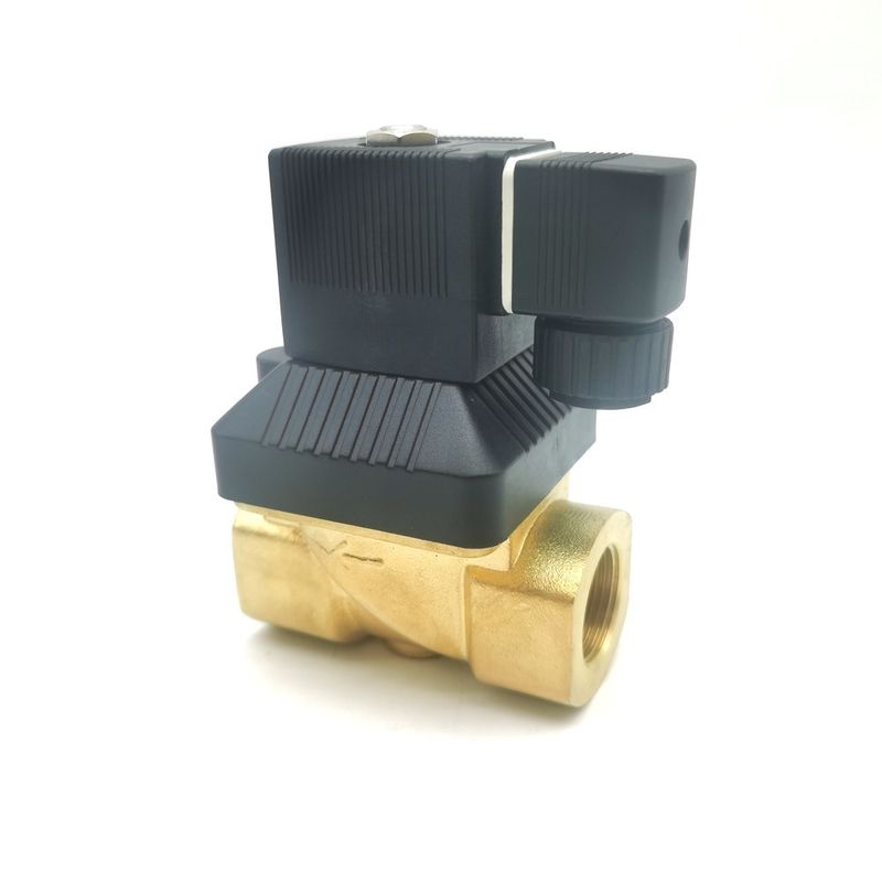 van điện từ burkert 00125367 6014 C trực tiếp hoạt động kết nối tấm đáy bình thường đóng 2.0 lỗ dòng chảy DC24V 8W Brass Valve Body