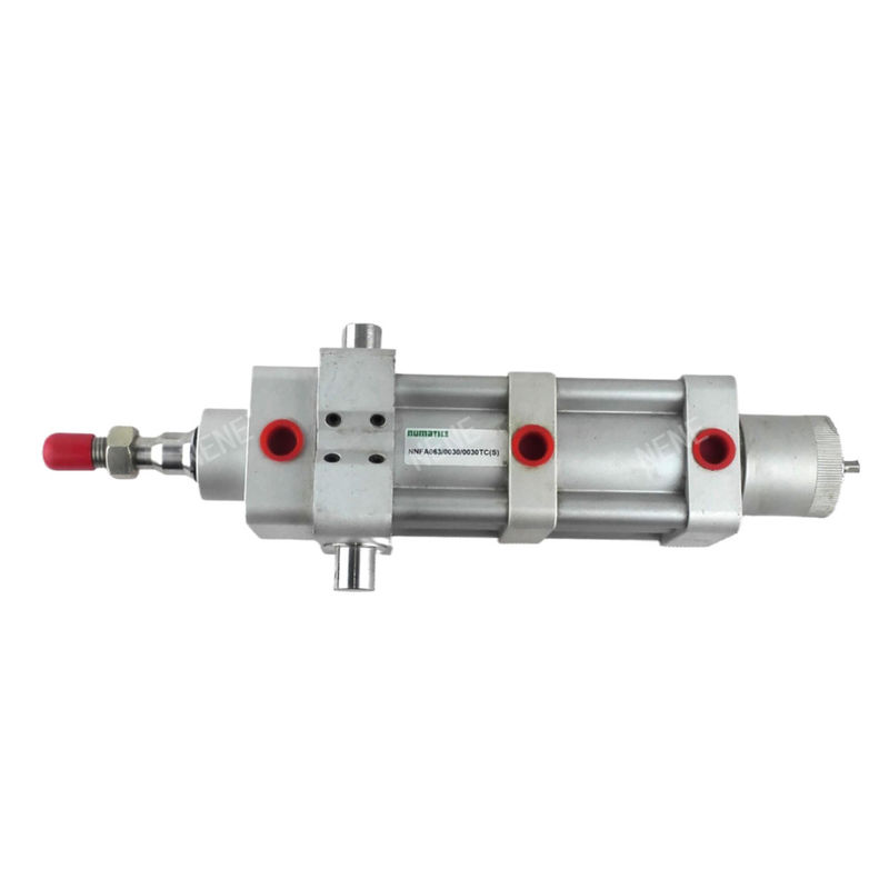 NNFA063/0030/0030TC(S) ASCO 3 Vị trí xi lanh khí khí nén Vật liệu hợp kim nhôm cho máy đóng túi xi măng
