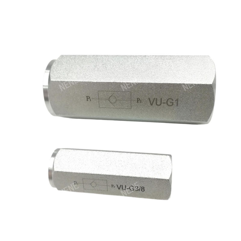 Loại ống Valve thủy lực VU-G1/4 Caliber Valve One-Way Threaded