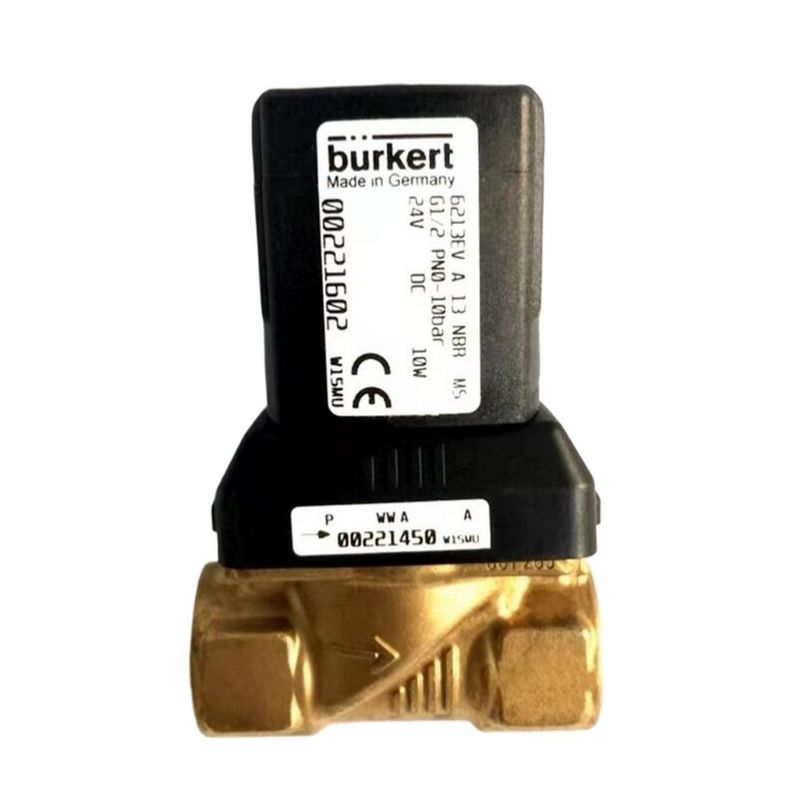 00308506 BURKERT Valve Solenoid G1 2/2 Khóa bình thường 25 lỗ dòng chảy FKM Hộp van đồng niêm phong 8W 1-32bar