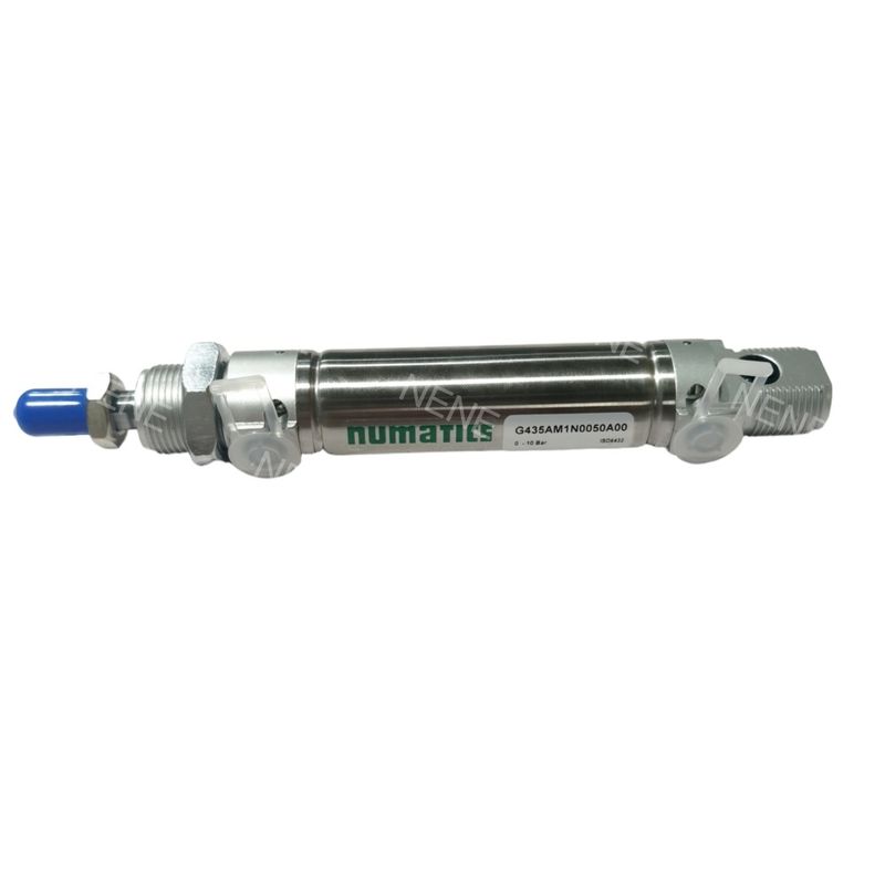 NUMATICS G435AGSN0010A00 ASCO 8mm Bore 10mm Stroke M5 Lôi vòng hoạt động đôi ISO6432 Series G435