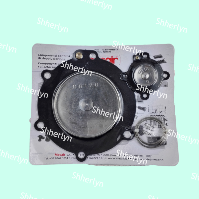 Ventil xung vật liệu ghế nylon và vật liệu tần số TPE để kiểm soát bụi trong môi trường công nghiệp