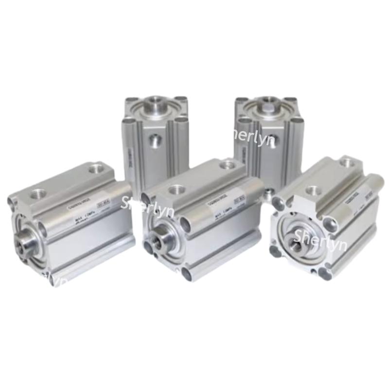 Xy lanh nhỏ gọn dòng CQ2 Series CQ2A12-40D Loại tiêu chuẩn Tác động kép Cần đơn